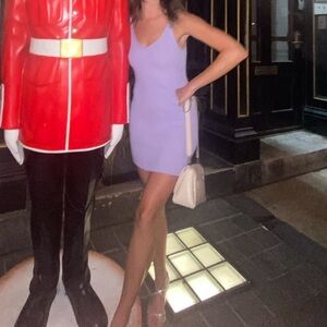 Hollister Lavender Mini Dress